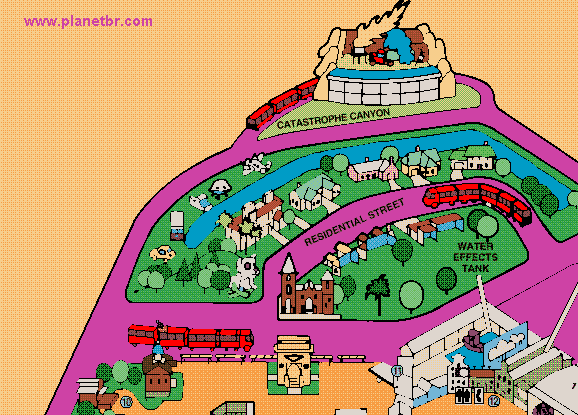 Mapa do MGM