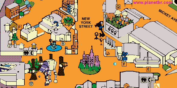 Mapa do MGM