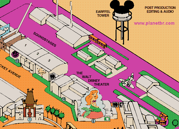 Mapa do MGM